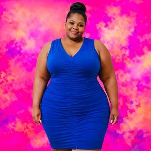 Torrid Blue Mini Dress